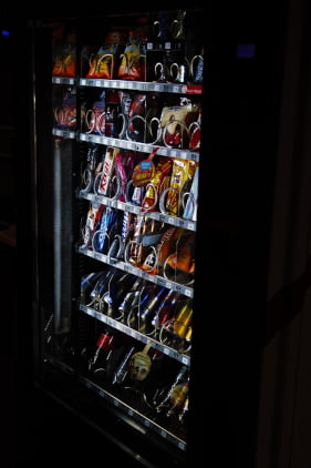 Insuring vending machines